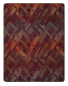 Preview: Biederlack Wohn- und Kuscheldecke 'Garnet Glow' 150 x 200 cm Rot